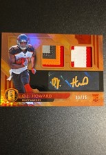 2017 Panini Gold Standard - Rookie Jersey Autographs Double Prime O.J. Howard...