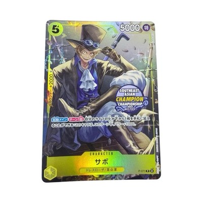 One Piece Card Game SEA Championship 2023 Promo Set Sabo Ace Luffy