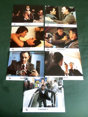 TARGET -7 x LOBBY CARDS - 8X10 - GENE HACKMAN - MATT DILLON - 1985 - Image 1 of 4