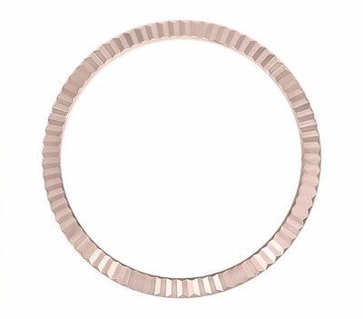 FLUTED BEZEL FOR 41 ROLEX DATEJUST 126300 126301 126333 126334 ROSE TOP QUALITY