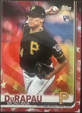 2019 Topps Update Independence Day 75/76 Montana DuRapau #US228 Rookie RC