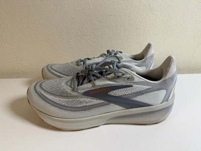Brooks Revel 9 Men s Size 13 Gray White Orange Running Shoes 1104991D092