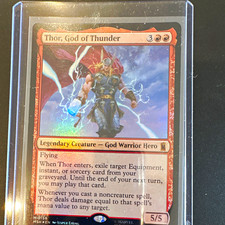Thor, God of Thunder [Borderless Foil] #369 Prices | Magic Marvel