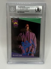BIG DADDY KANE SIGNED PRO SET MUSICARDS SUPERSTARS CARD - BECKETT ENCAPSULATED