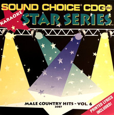 SOUND CHOICE STAR SERIES KARAOKE - MALE COUNTRY HITS - V6 - SC2087