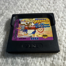 SEGA Desert Speedtrap Road Runner & Wile E. Coyote Sega Game Gear Game Cartridge