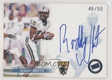 2005 Press Pass Auto Blue 46/50 Roddy White Auto nq6