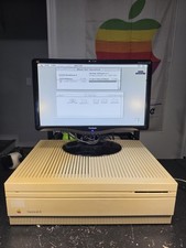 Vintage 1988 Apple Macintosh II Computer M5000 FULLY Recapped  BlueSCSI 