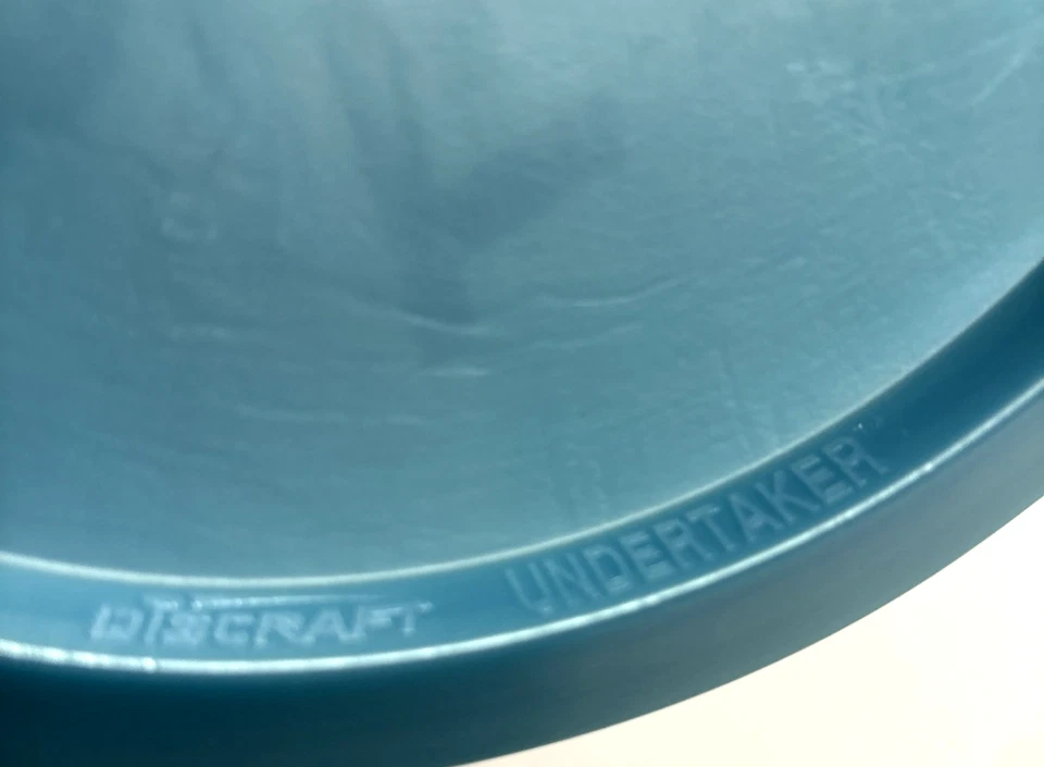 Discraft Paul McBeth 4x Claw First Run Ti Undertaker Blue W/ Rainbow Stamp New - Image 3 of 4