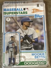 2020 Topps Big League Super 7 Mookie Betts Dodgers Action Figure MLB MINT 3.75”