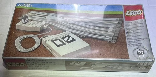 LEGO Train 12 Volt 7858 Remote Controlled Right Turnout NEW AND SEALED -RARE-