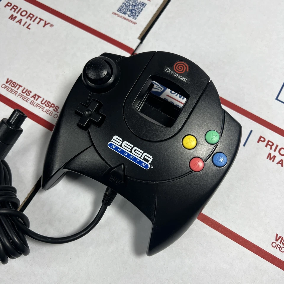 NrMINT -Controlador Sega Dreamcast Black Sports Edition -ENVÍO EL MISMO DÍA - GARANTÍA Foto 3 de 4