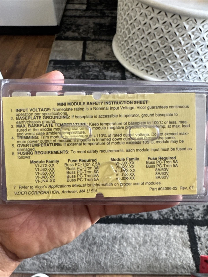 2 NEW VICOR VI-J30-CZ DC-DC Converter 42-60V-IN / 5V 25W Out - Image 3 of 4