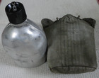 US Marines Military Aluminum Canteen w/Canvas Cover Pouch Stamped US KLIKIT — photo 6
