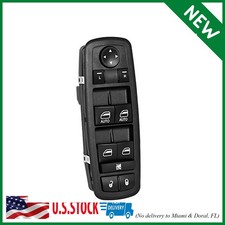 Front Driver Side Power Master Control Window Switch Compatible for 2009-2012 Do