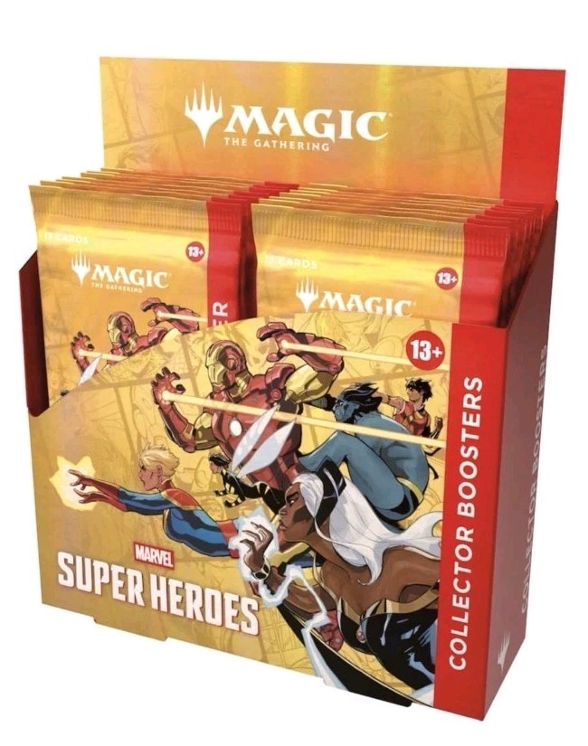 【専用】marvel masterpiece1996/110枚セット返品交換不可 Magic: The Gathering Marvel Super Heroes - Collector Booster Box