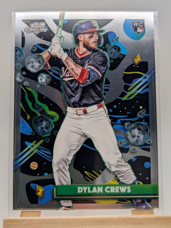 2025 Topps Cosmic Chrome - Dylan Crews #194 (RC) Washington Nationals