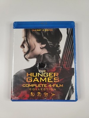 The Hunger Games: Complete 4-Film Collection (Blu-ray 2020) New Read Below 