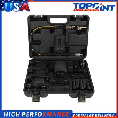 24PCS Pneumatic Puller Set Extractor Tool Kit For Diesel Injectors Removal New