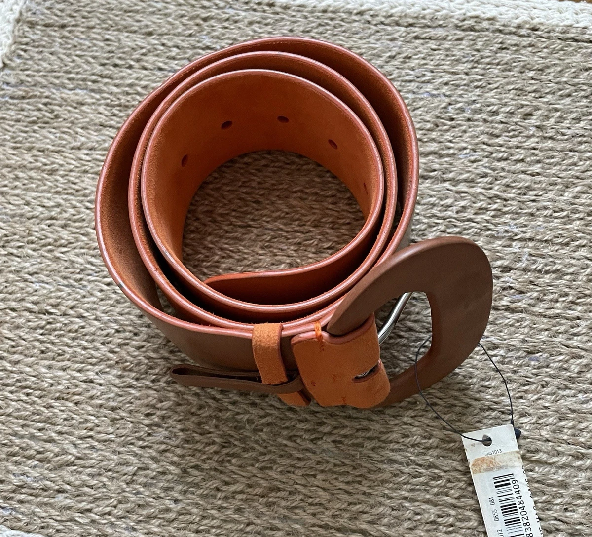 Ralph Lauren NEW Orange Woven Knit Gold Double O-ring Wide Buckle Belt SZ Medium Polo Ralph Lauren Yellow Belts for Men for sale | eBay main image 4