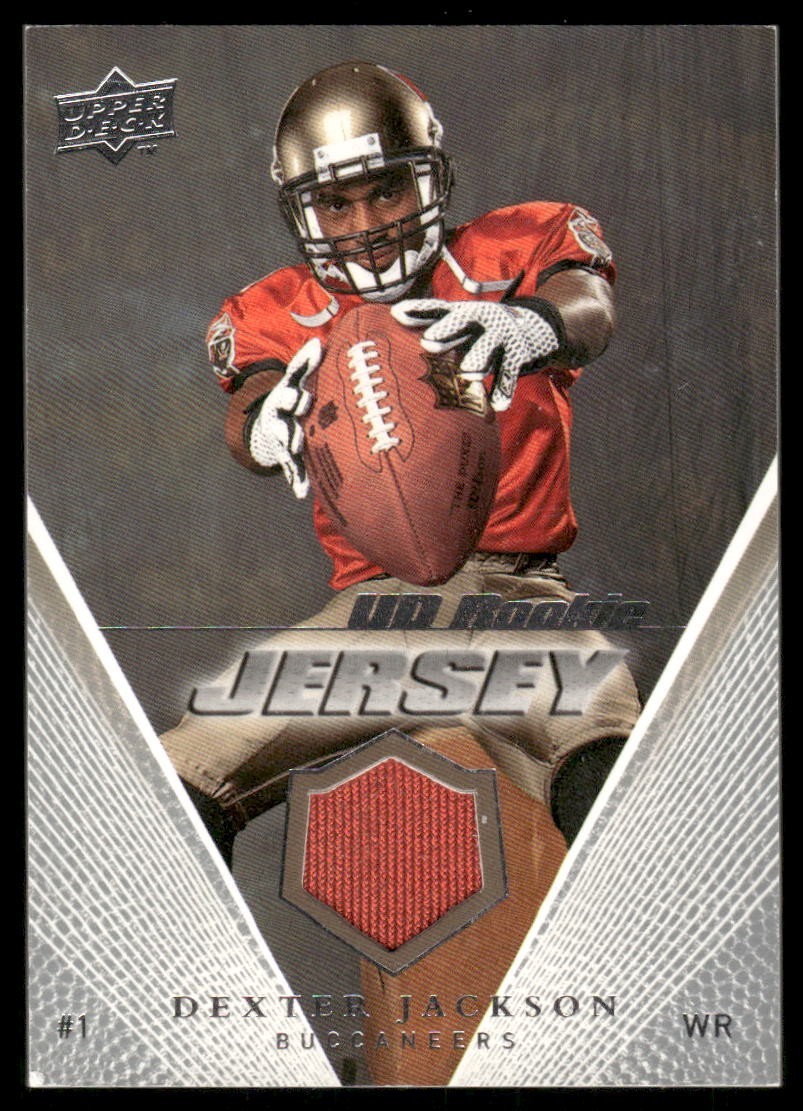Dexter Jackson Upper Deck Rookie Jersey #DJ Base