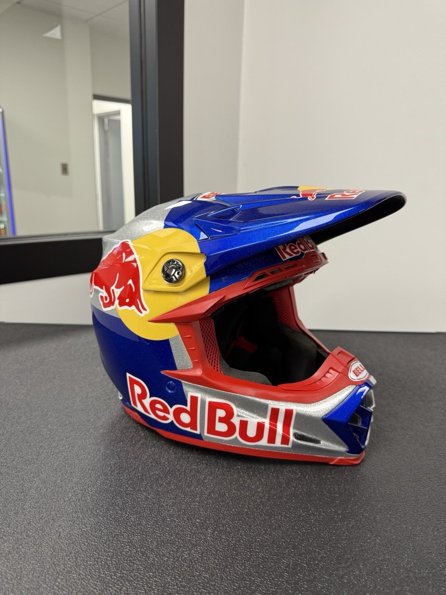 Bell Moto 9 Flex Red Bull Athlete Only Helmet Size Large | eBay