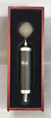 Blue Baby Bottle Microphone - In Original Wood Box 22-19010