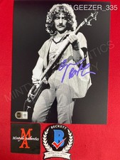 Geezer Butler Black Sabbath autographed signed 8x10 photo Beckett COA Ozzy