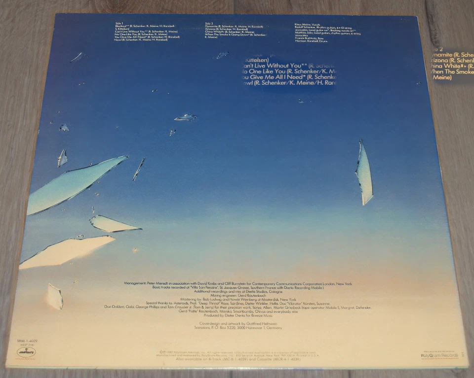 Scorpions - Breakout - Vinyl -11982 - Masterdisk - Image 2 of 3