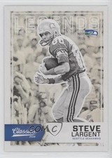 2016 Panini Classics Legends Blank Back Steve Largent #163 HOF 0a6