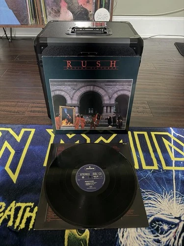Rush ‘Moving Pictures’1981 Masterdisk RL 1981 Holland Press.Vinyl Lp. Prog Rock