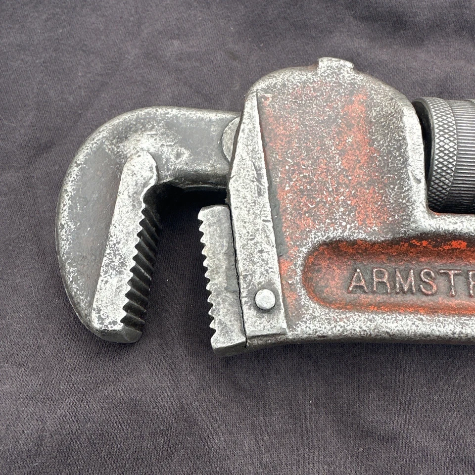 "Llave de tubo Armstrong Bridgeport 24"" Capewell Mfg Co vintage" Foto 4 de 4