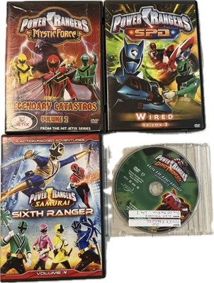 Power Rangers (22 DVD Lot) Mystic Force, Ninja Storm, SPD