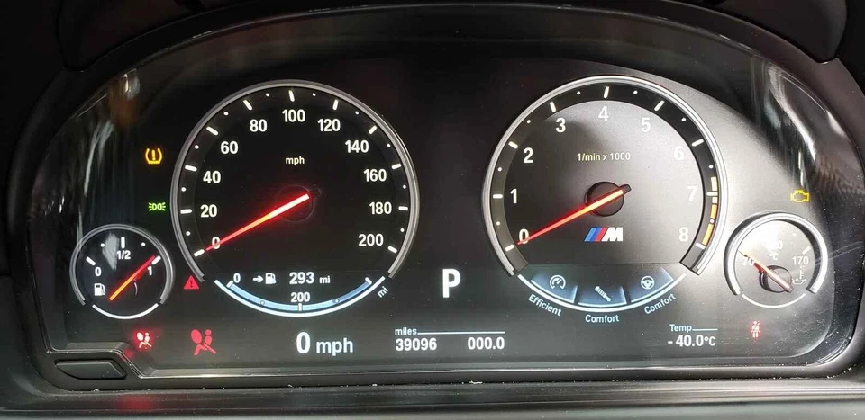 Cuadro de instrumentos velocímetro BMW M6 GRAN CUPÉ SPEEDO 2014 4,4 L Foto 2 de 4