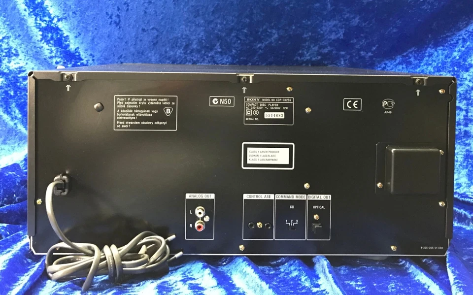 Lecteur Changeur 200 CD Sony cdp-cx235 - Garanti 1an - Photo 2/4