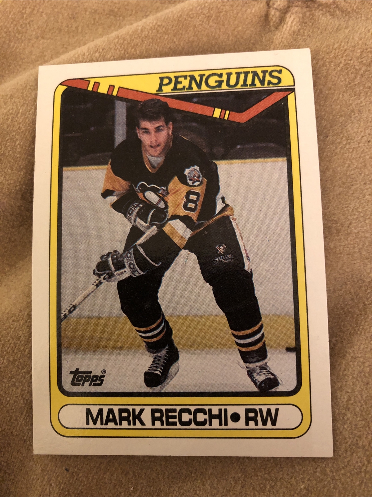 1990-91 Topps Hockey #280 MARK RECCHI ROOKIE............