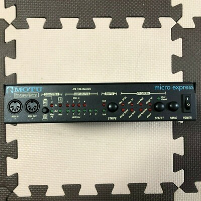 USED MOTU MICRO EXPRESS MACINTOSH AND WINDOWS COMPATIBLE PARALLEL SERIAL