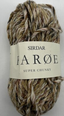 Sirdar Faroe Yarn ''Brown Multi'' 1 Skein #1802