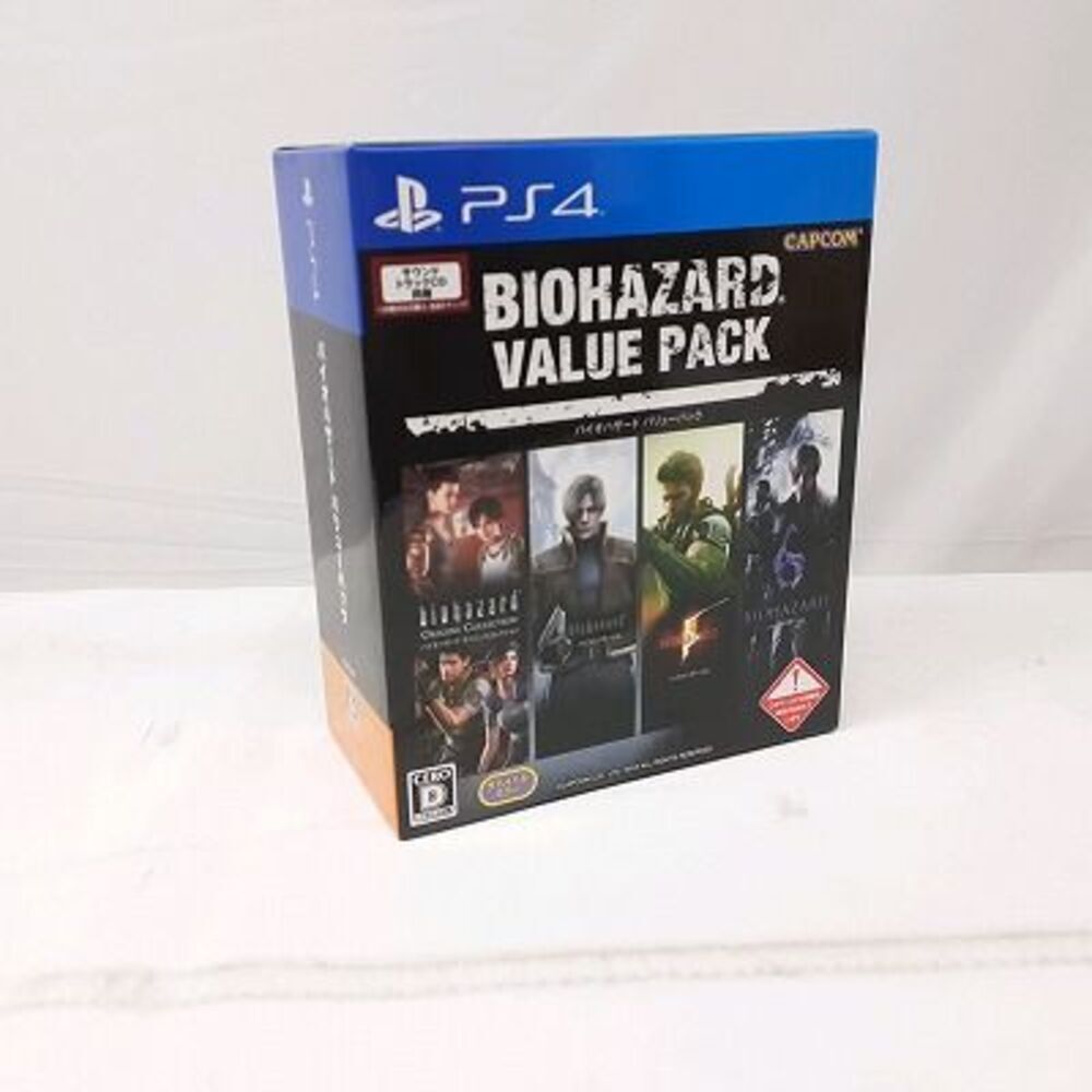 d*7様 【3箱セット IV & V normal ver & heist ed PS4 Resident Evil Biohazard Value Pack Japan Edition Very