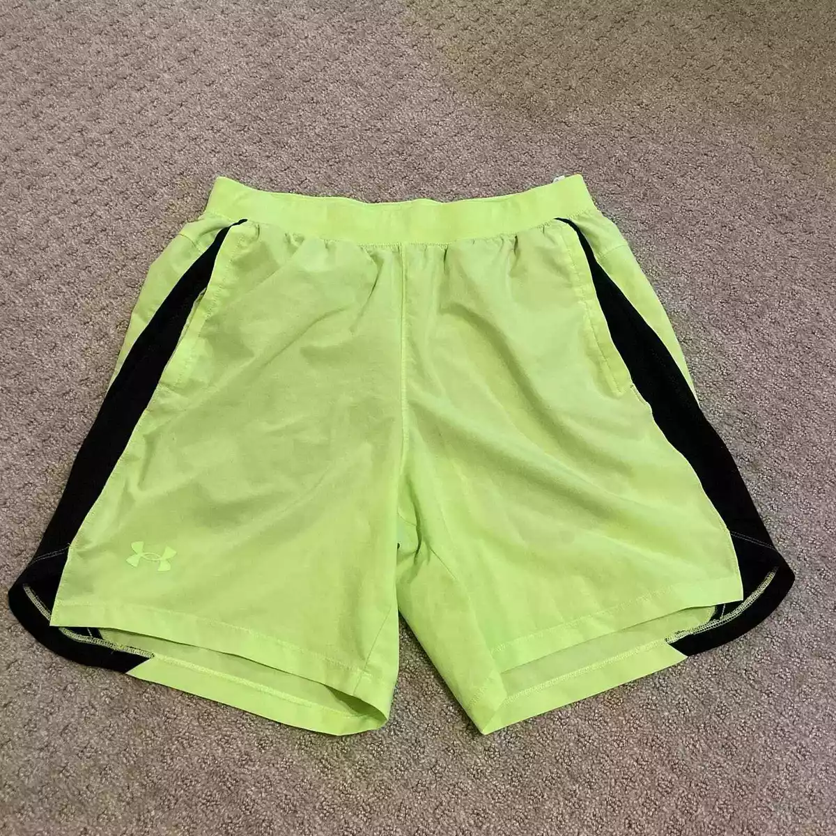 Neon green hot sale gym shorts