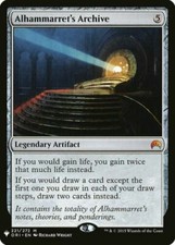 MTG MAGIC -  ALHAMMARRET's ARCHIVE - ARCHIVIO DI ALHAMM - MYSTERY -MINT - ENG.