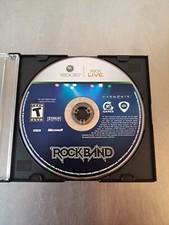 Rock Band (Microsoft Xbox 360, 2007) Game Only!! Tested - Fast Ship!!