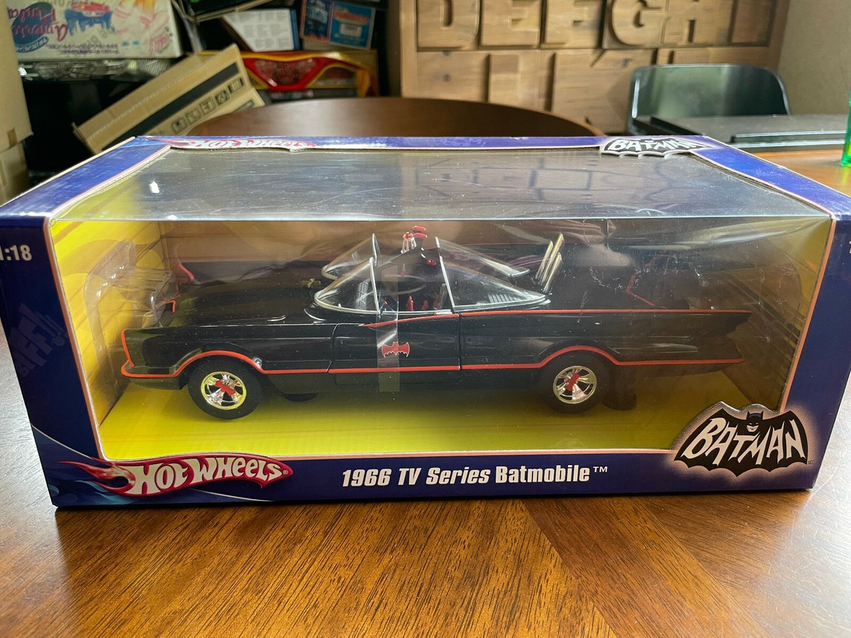 Hot Wheels Batman 1966 TV Series Batmobile 1:18th Scale Car