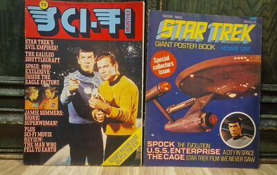 Star Trek Riesen Poster Buch & Sci-Fi Monatsset