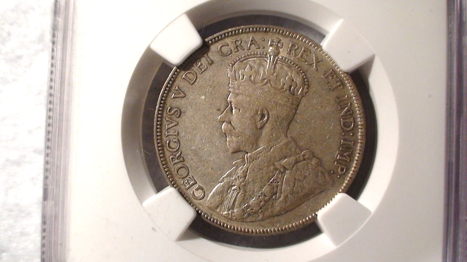 1917 Canada Half Dollar NGC XF45 CIRCULATED 50C SILVER Coin BUY IT NOW! - Image 2 of 4