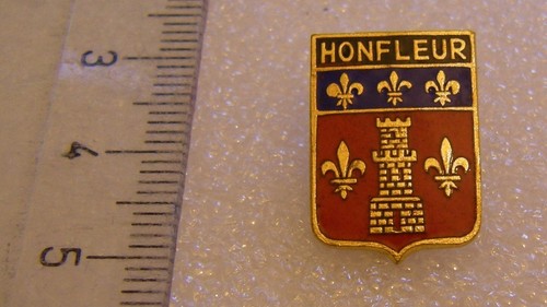 Broche Ancienne Blason Savoie - Les Gets 1200m - Émail Heraldique - Occasion