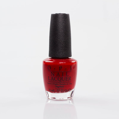 OPI Brazil Nail Polish Collection, Red Hot Rio, 0.5 Fluid Ounce 100% Authentic