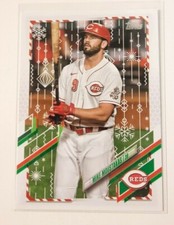 2021 Topps Holiday MIKE MOUSTAKAS Base #HW123 Reds