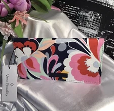Vera Bradley Signature Cotton Checkbook Cover MOD PAISLEY NWT RV$25