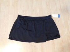 Women's Skirted Swim Bottoms - Captiva - Black- size 3X - NWT